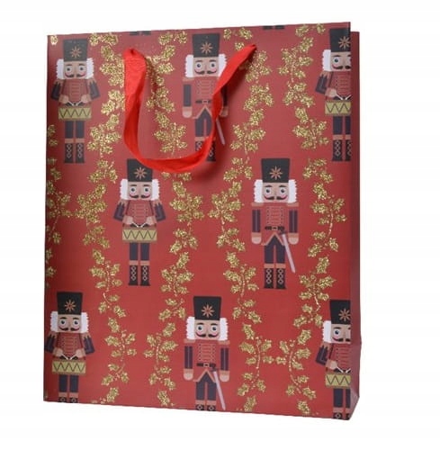 

Świąteczna torba prezentowa czerwona 48cm