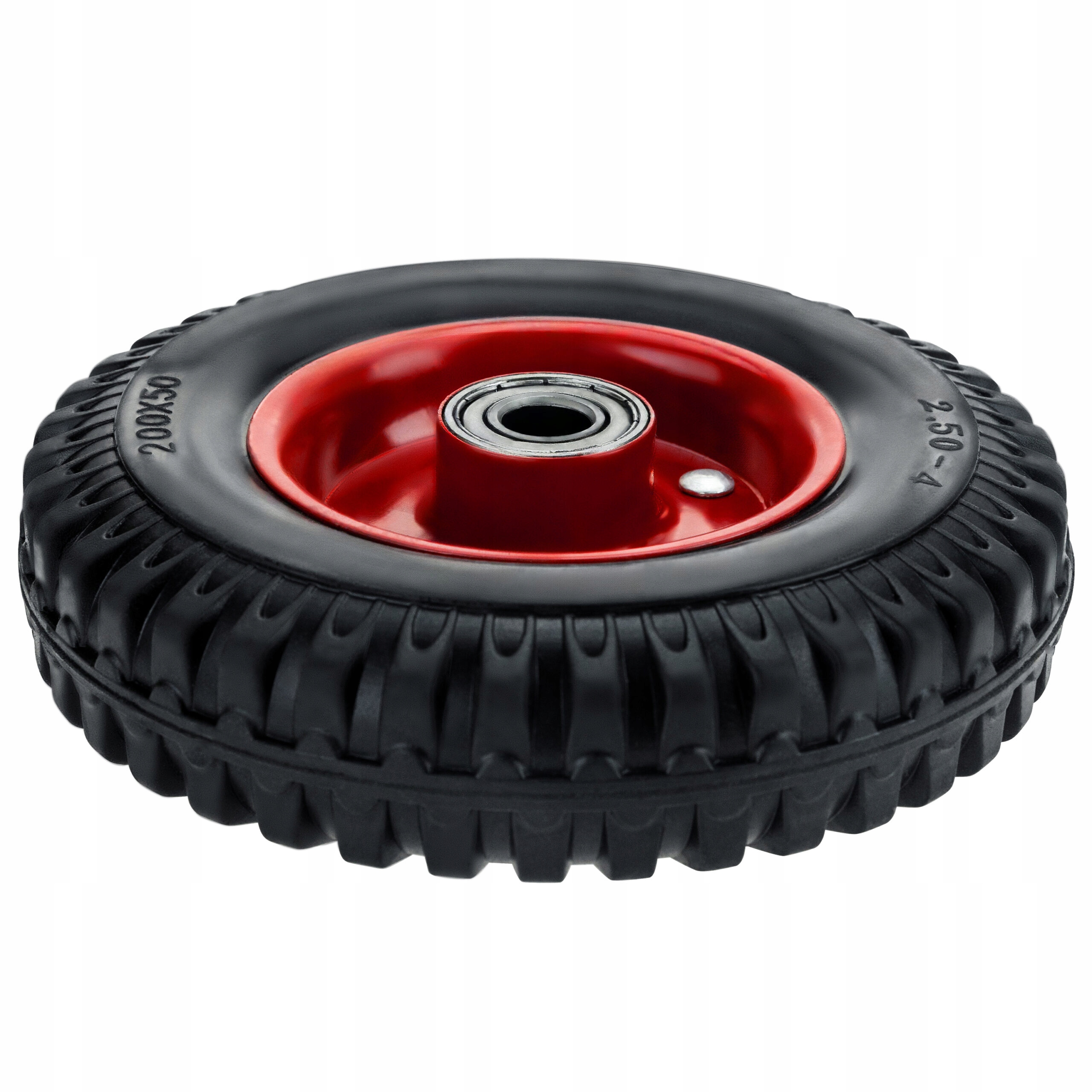 KOŁO LANE KÓŁKO DO WÓZKA TACZKI KOSIARKI 200x50 2,54x40MM 150KG BEZDĘTKOWE