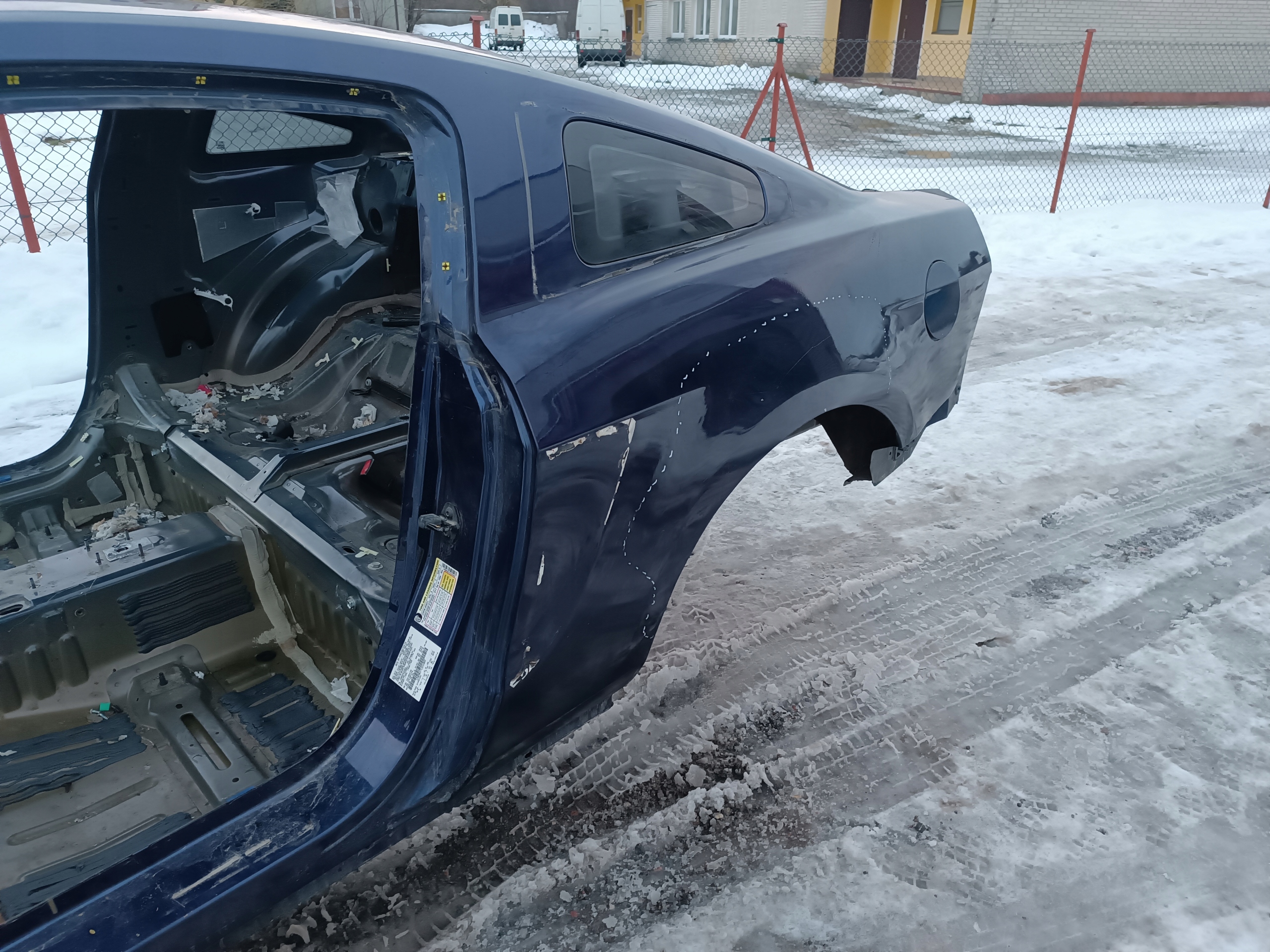 quarter fender left rear part left rear Ford Mustang 2010-2014