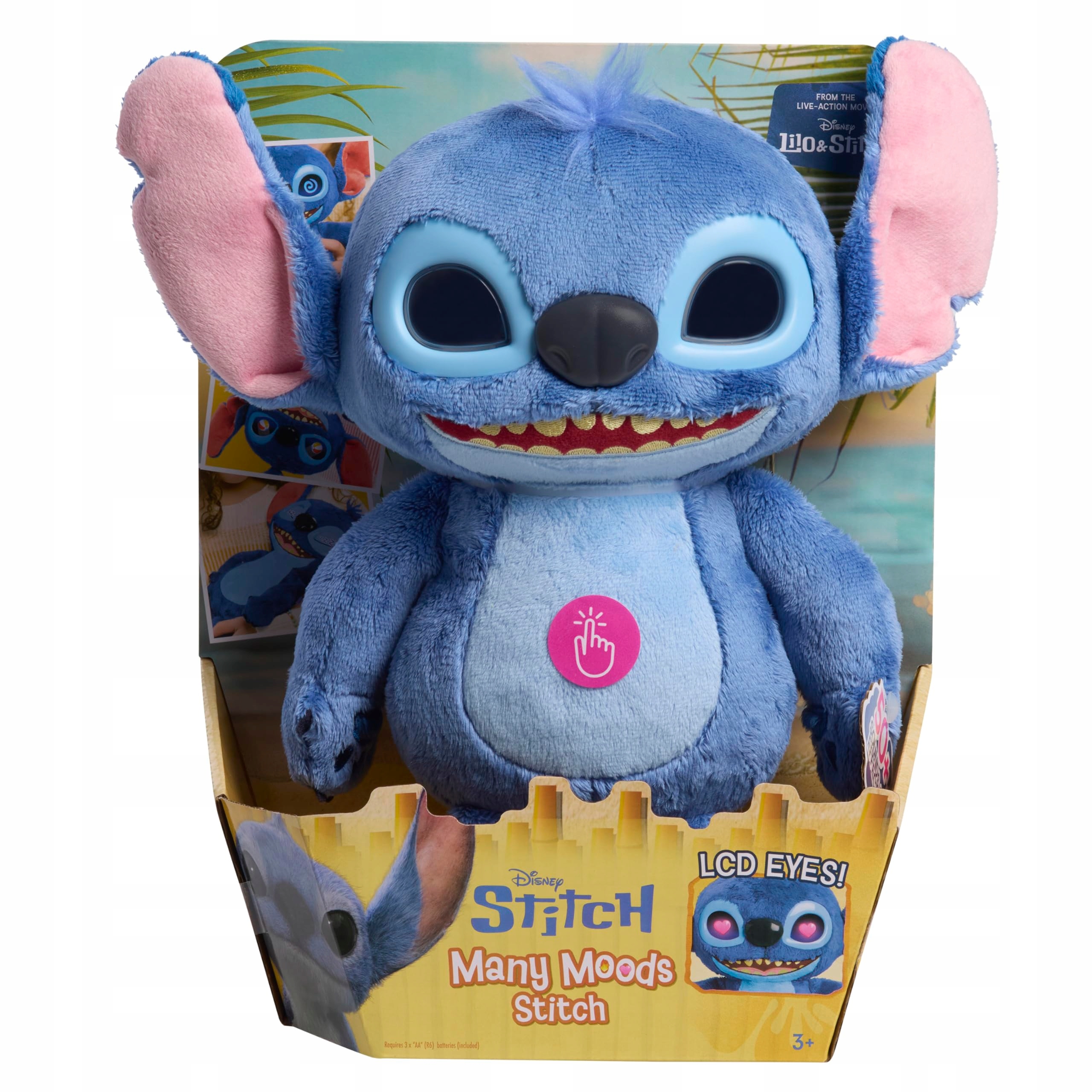 Disney Stitch Many Moods Maskotka Interaktywna Pluszak 35cm
