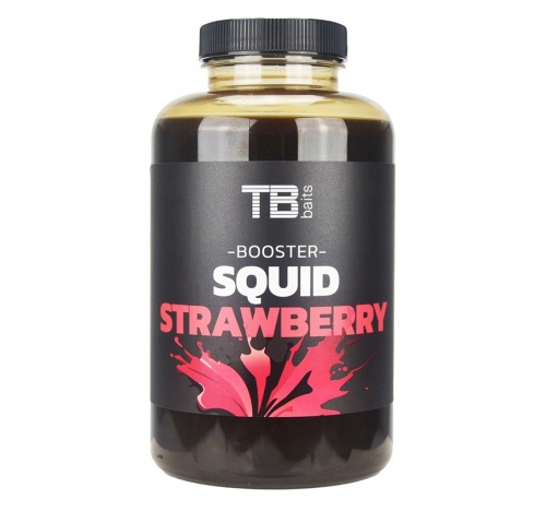 Booster Tb Baits Squid Strawberry 500 ml