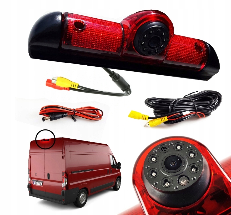 Couvací Kamera Dedikovaná Fiat Ducato Peugeot Boxer Citroen Jumper od roku 2006