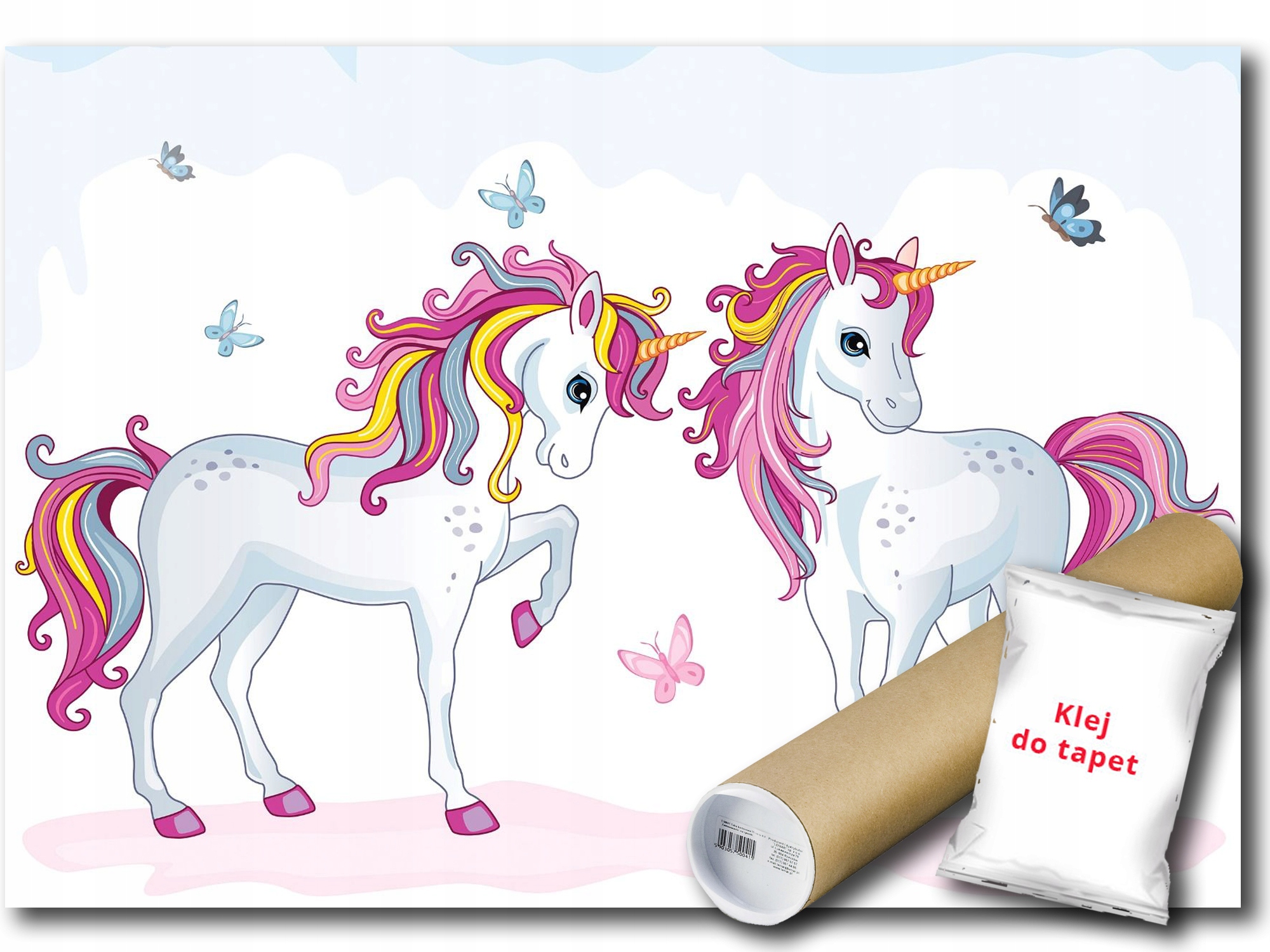 Vinylová Fototapeta Jednorožec Koně Poníci Pohádka 208x146
