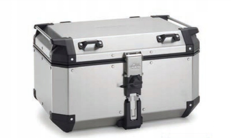 Centrálny Kufor 58 L Monokey KVG580A Kvoyager Hliníkový, Farba Strieborná