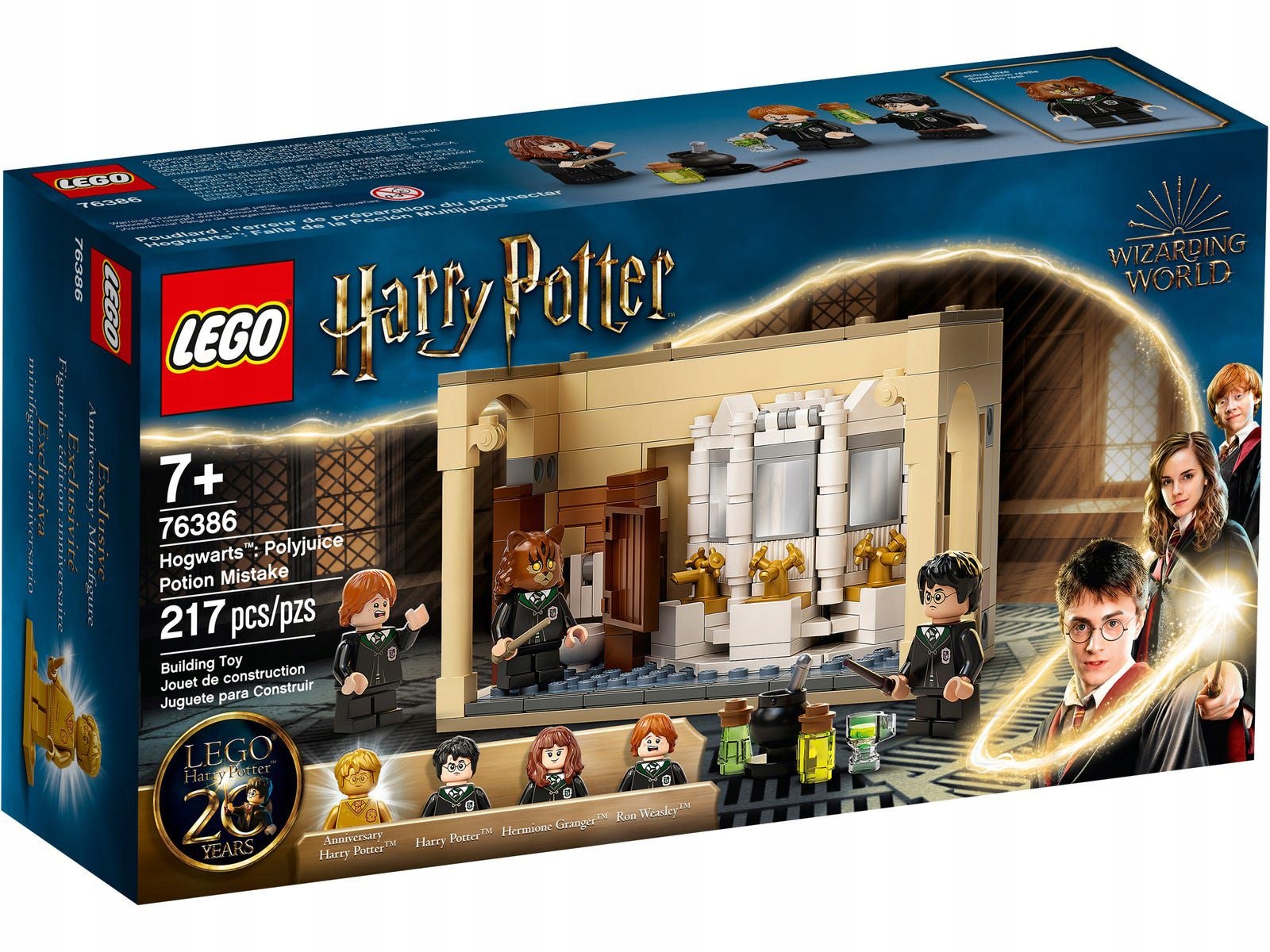 Lego 76386 Harry Potter Hogwarts: omyl s Mnoholičným lektvarem