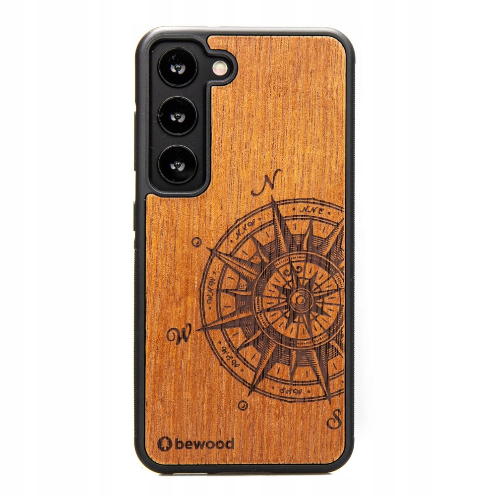 Dřevěné Pouzdro Bewood pro Samsung Galaxy S23 Traveler Merbau
