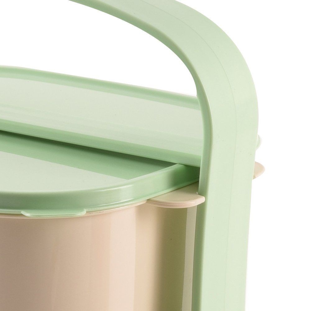 Menażka 3-POZIOMOWA piętrowa do przenoszenia żywności na obiad posiłki Rodzaj zestaw