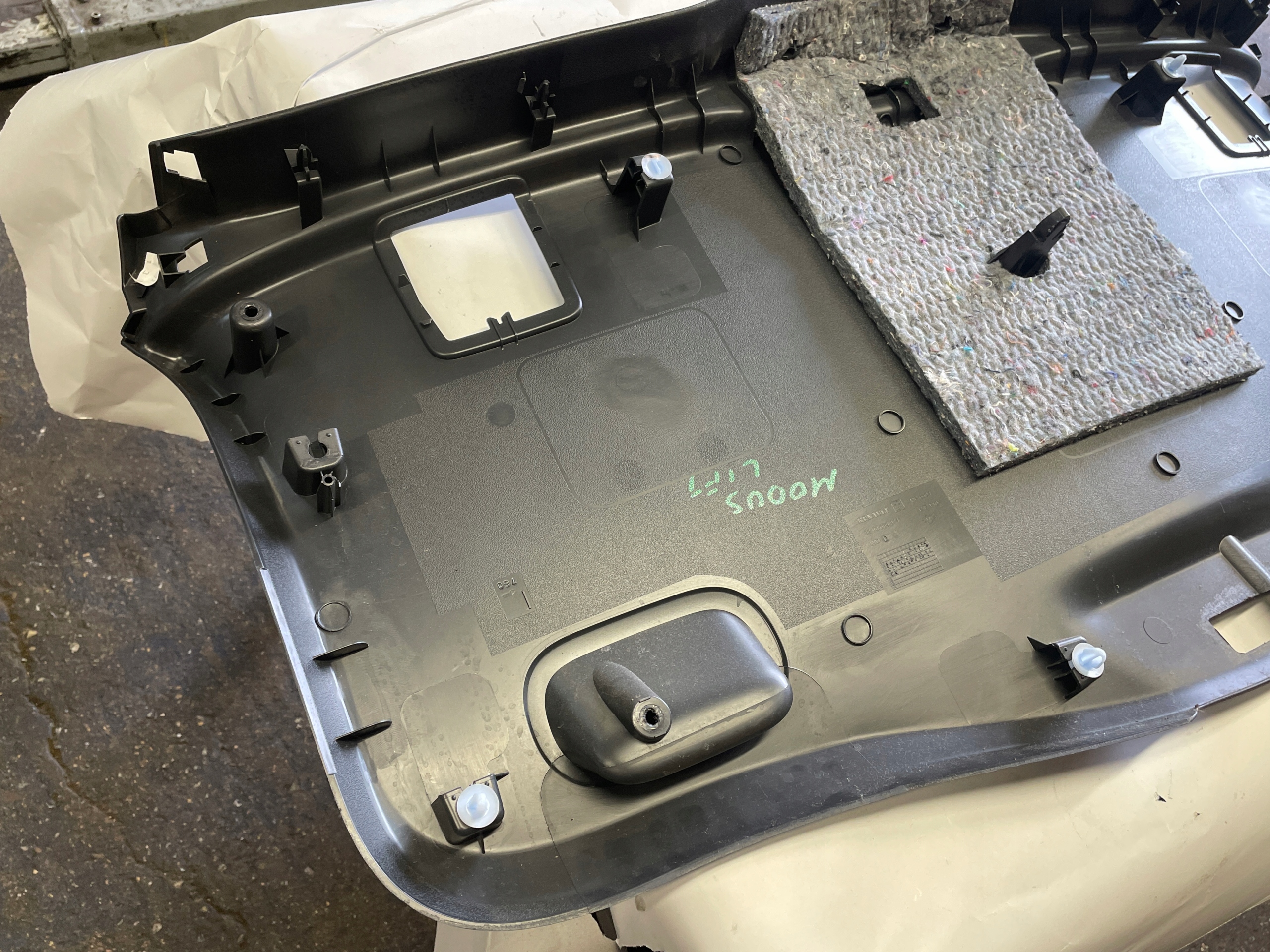 RENAULT MODUS LIFT cover cover bonnet boot 8200659874