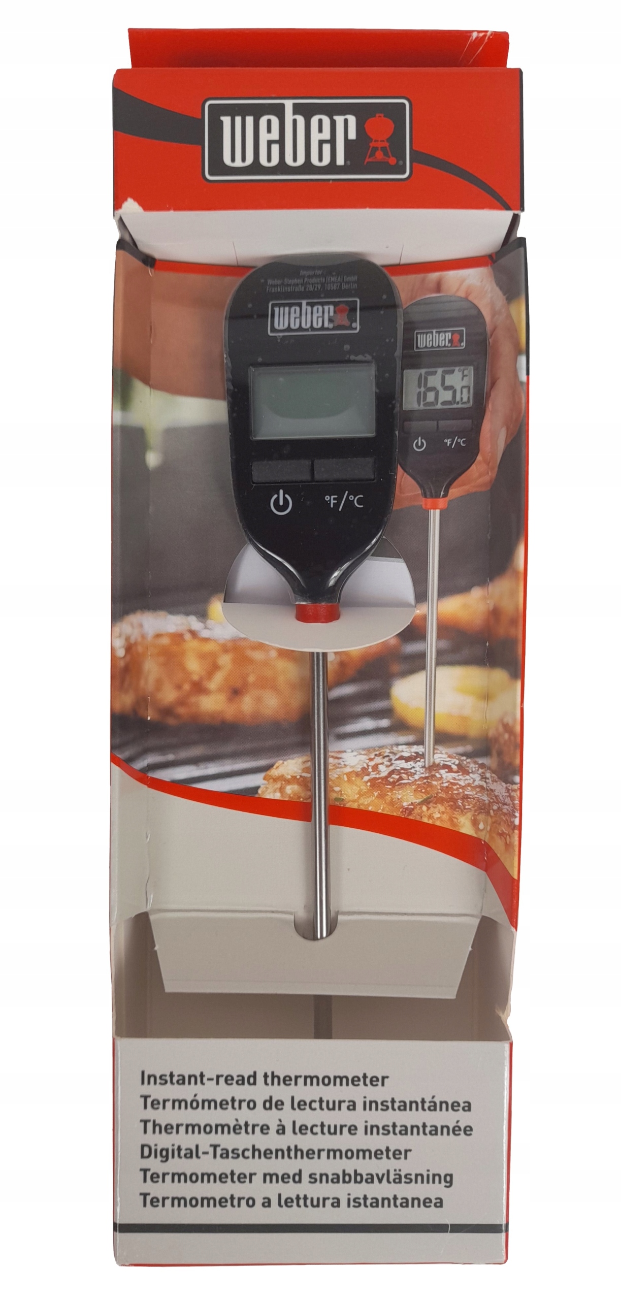 

Weber 6750 cyfrowy termometr do mięsa grilla grill
