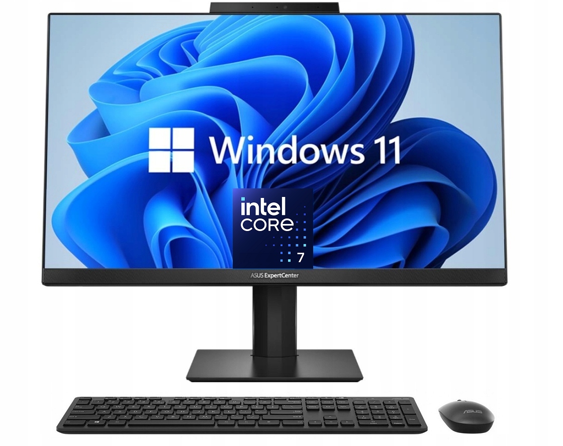 Počítač Asus AiO ExpertCenter 23,8" Fhd Core 7 150U 64GB SSD2048 M.2 W11