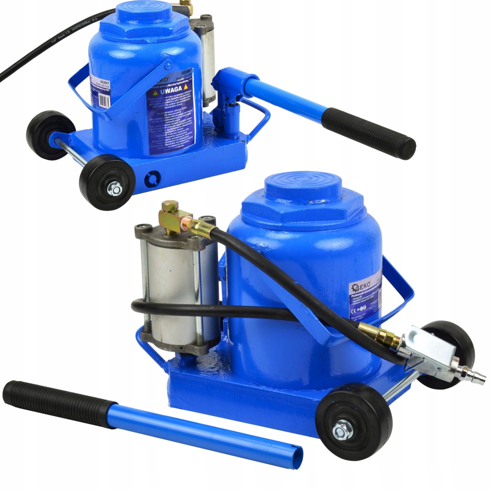 ГІДРАВЛІЧНИЙ ПНЕВМАТИЧНИЙ ПІДЙОМНИК 50Т 42СМ