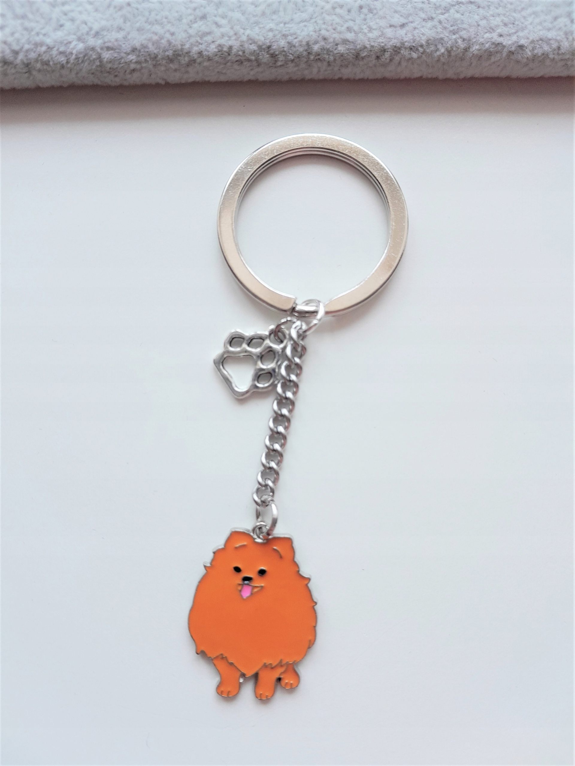 

Breloczek Brelok Do Kluczy Pies Szpic Miniaturowy