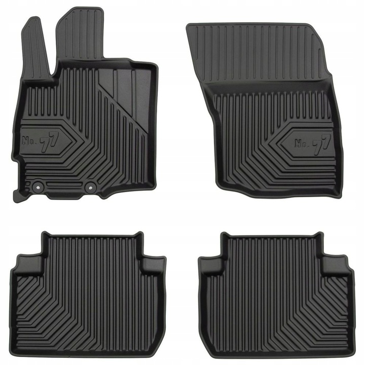Gumové Koberce Mitsubishi Outlander 3 2012-2022 Korytka 77