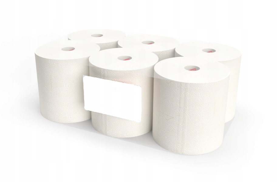 Ręcznik papierowy biały celuloza do podajnika systemu Matic H1 6szt 140m