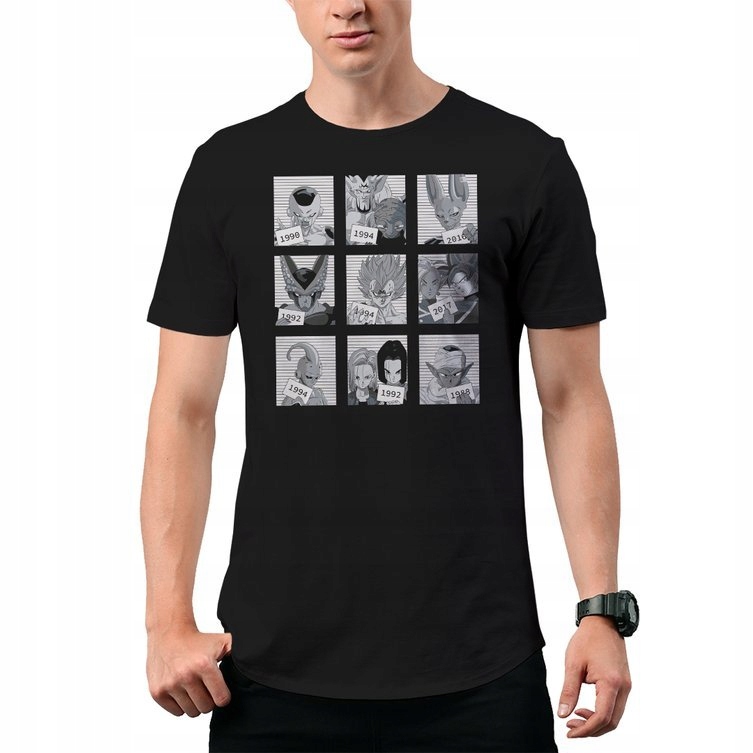 

Koszulka T-Shirt Evil Dragon Ball Mugshots S