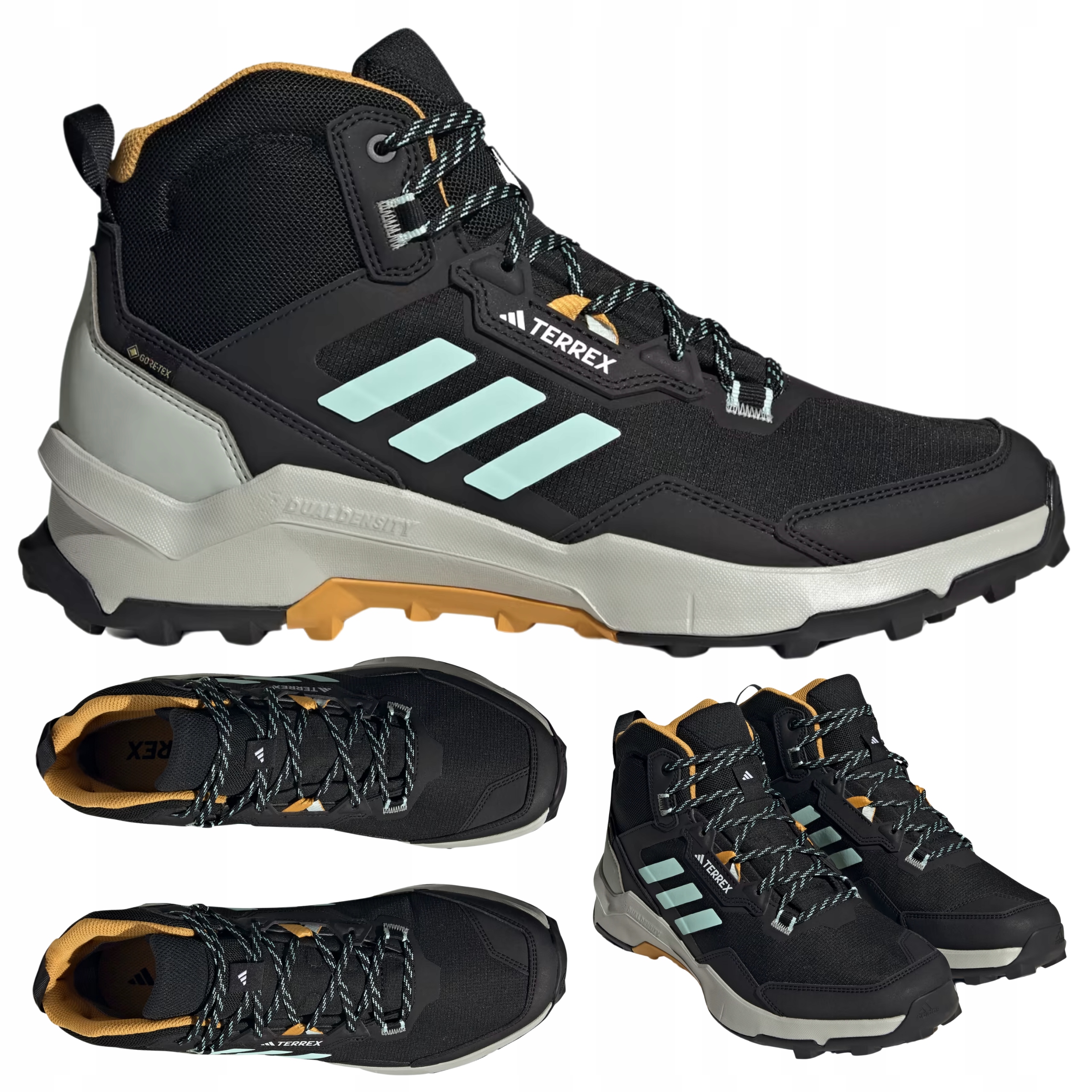 Pánské boty Adidas Terrex AX4 IF4849 Trekkingové Gore-tex Vysoké vel. 40