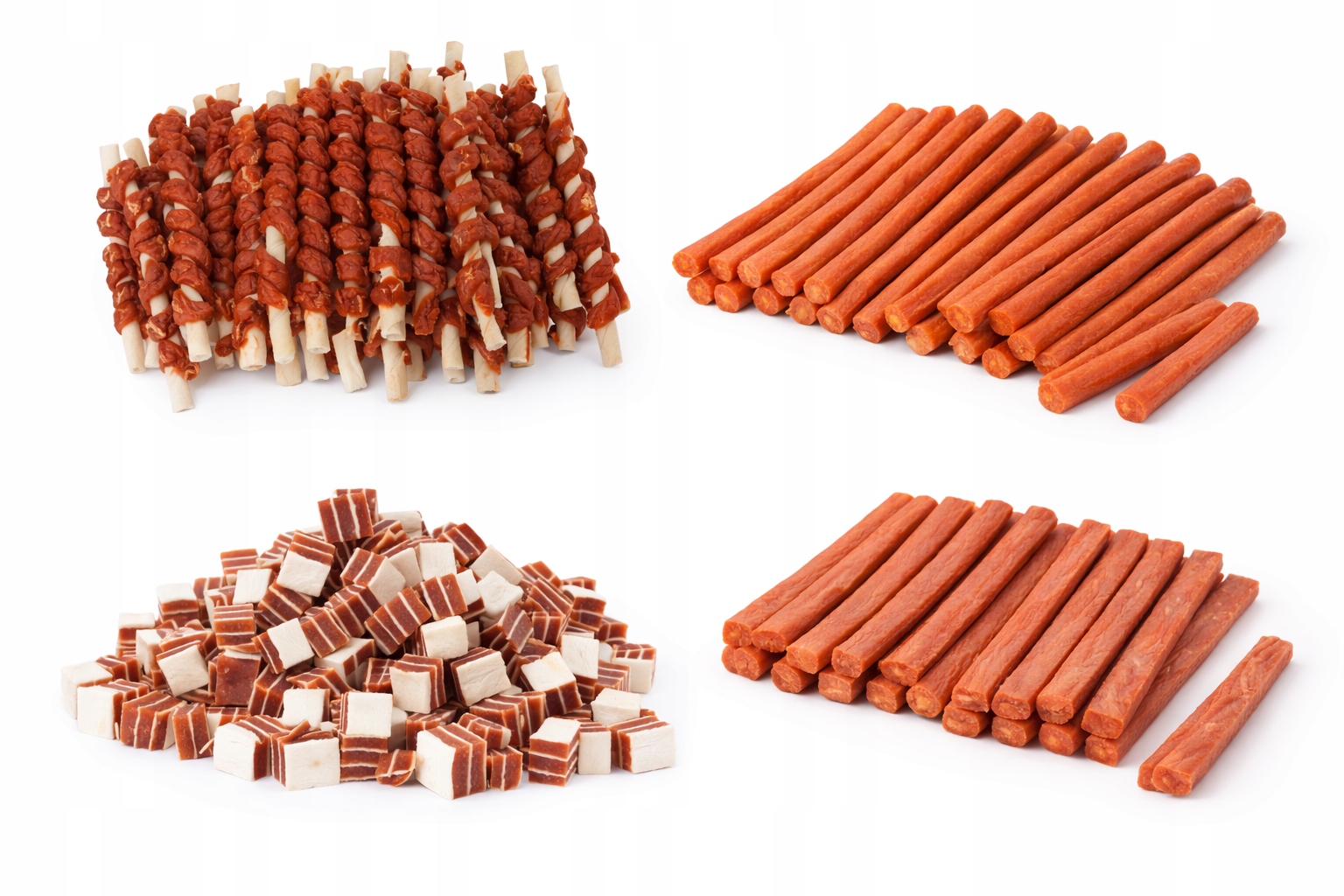 Levně Sada pochoutek z jehněčího masa a králíka 4x500 g Pochoutky pro vašeho psa