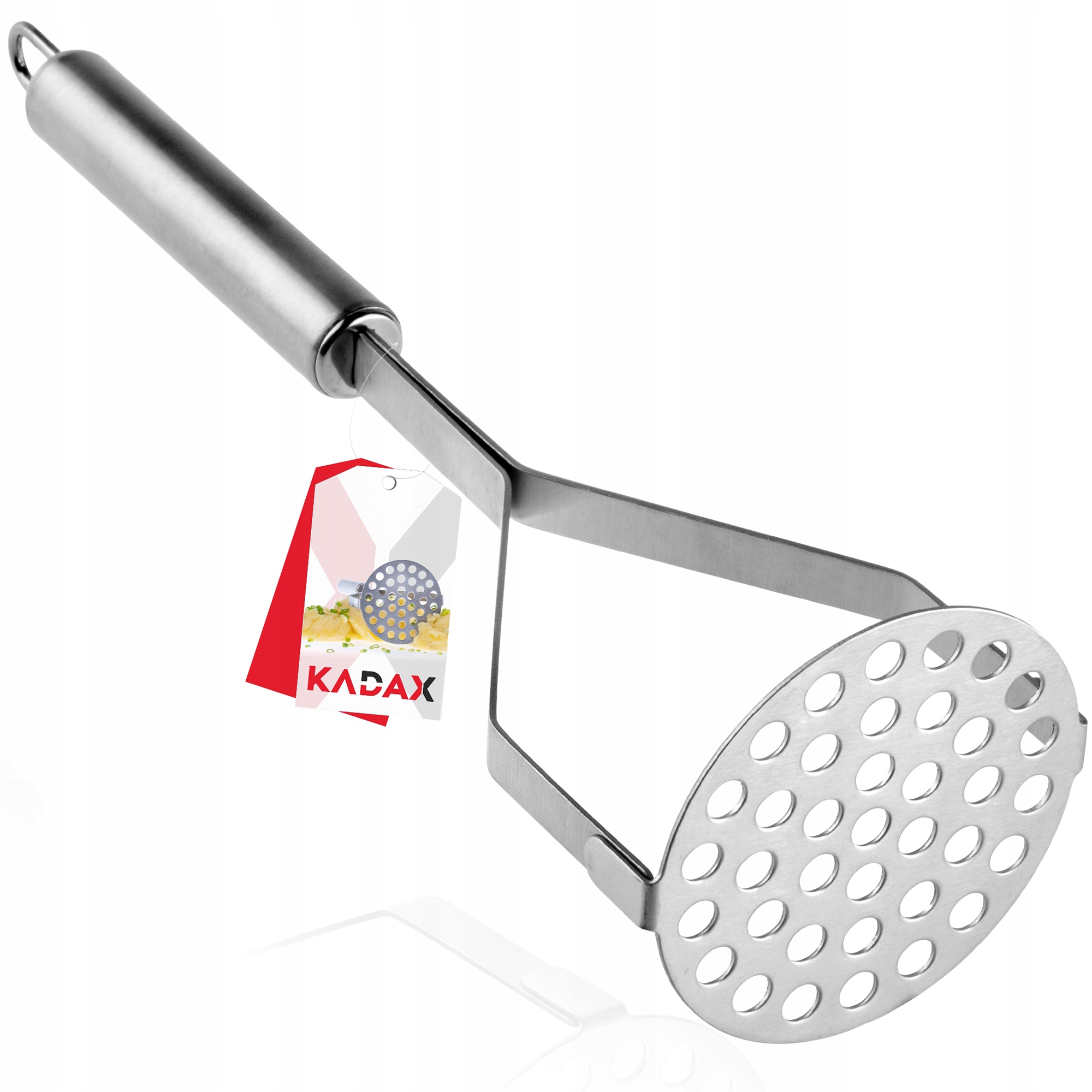 TŁUCZEK DO ZIEMNIAKÓW UBIJAK PRASKA STALOWY UGNIATACZ PUREE STALOWY