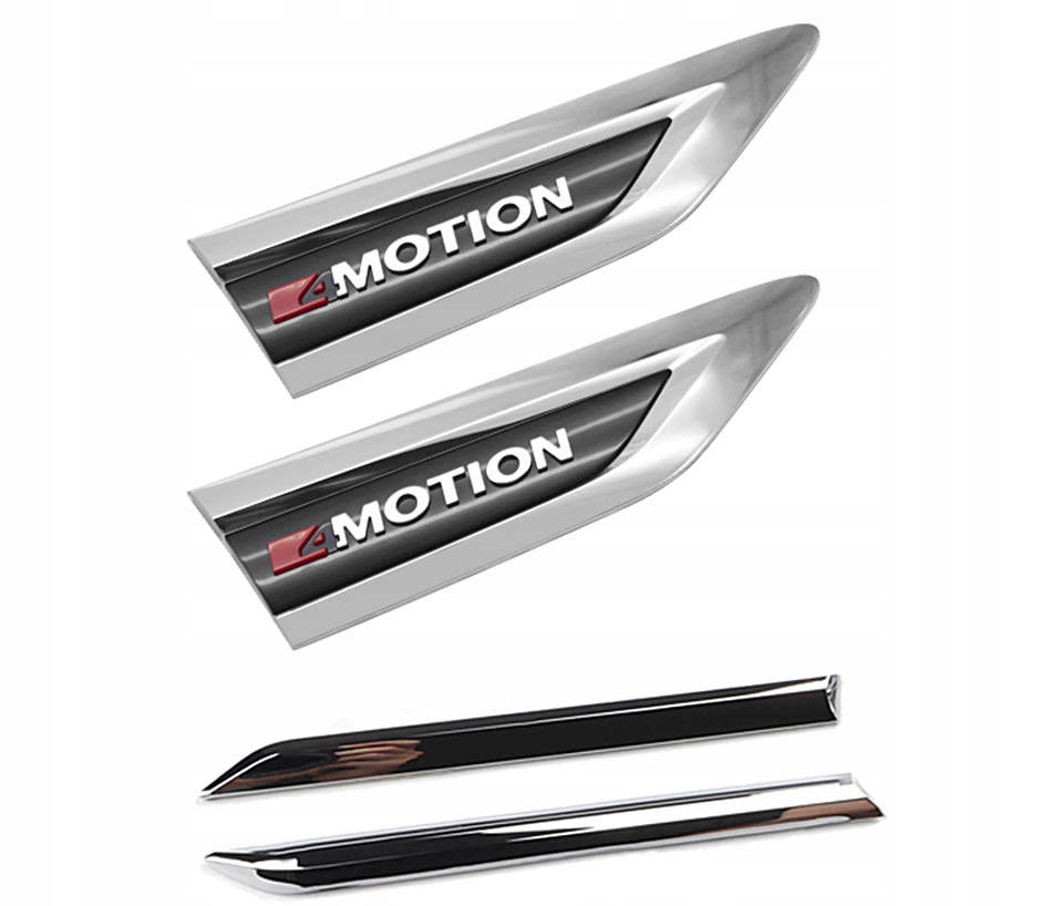 EMBLEMAT LOG ZNACZKI KOMPLET 4MOTION TIGUAN 4X4