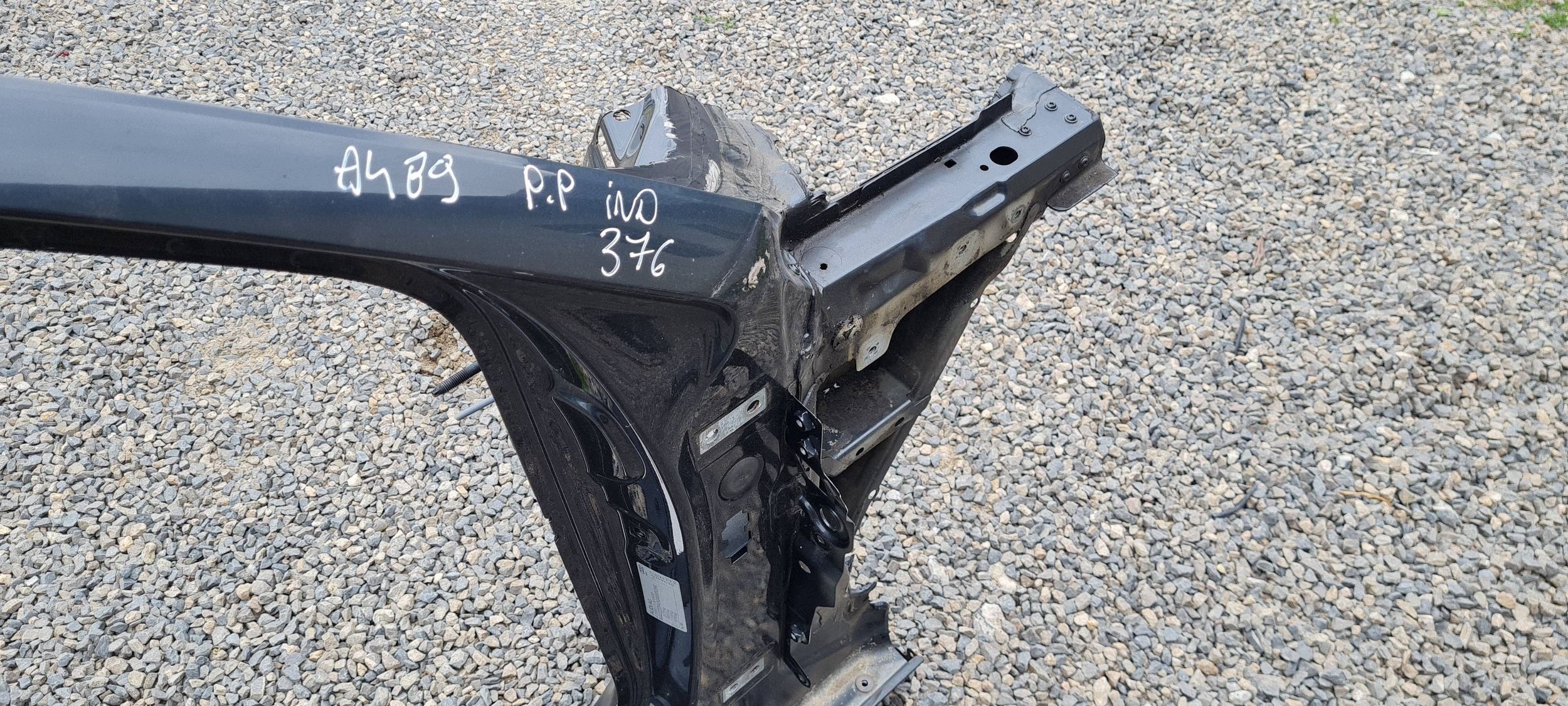 A4 B9 8W S4 threshold pillar A right front side quarter right