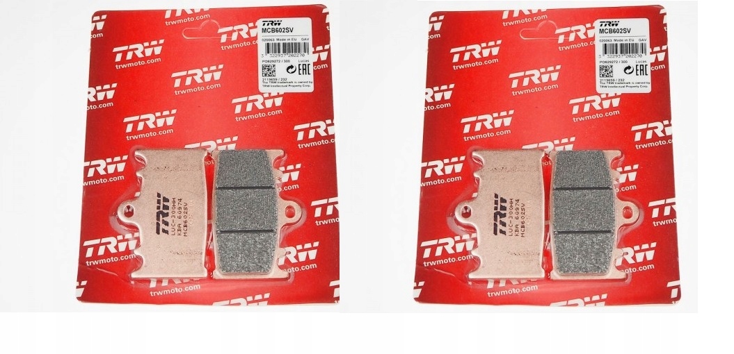 Kawasaki Zzr 1100 ZZR1100 1990-2001r Klocki Złote Przednie Przód Trw