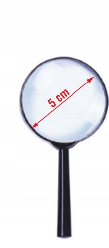 Lupa 5 cm Długość 5 cm