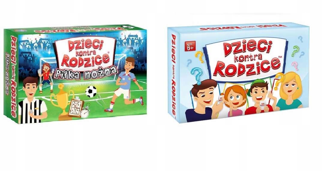 

Zestaw 2W1 Dzieci Kontra Rodzice Piłka Nożna