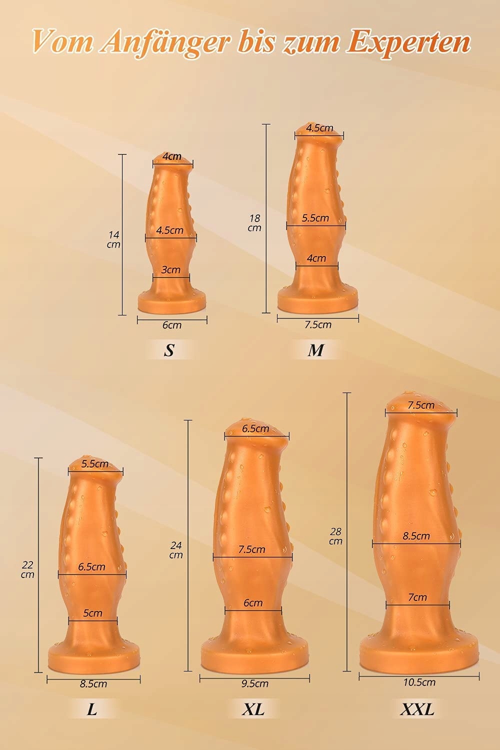 SXOVO XXL Dildo 28cm z Przyssawką dla Ekspertów — miniatura 4