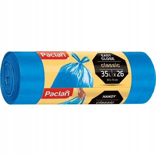 

Paclan worki na śmieci z uszami 60l 16szt classic