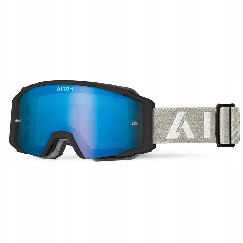 Okuliare Airoh Blast XR1 Matt Black Sklo Blue Mirrored (1 Sklo V Balení)
