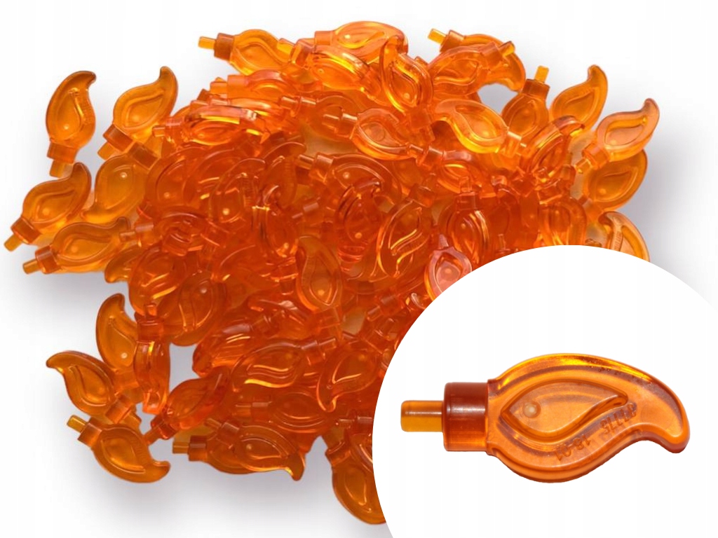 

Lego 37775 Płomień Ogień świeca Orange 20 szt