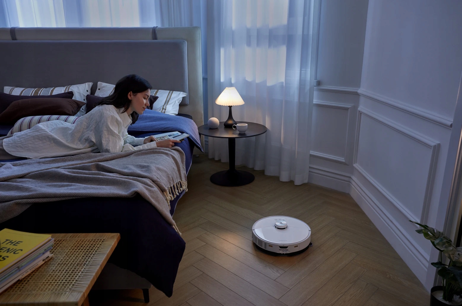 Robot sprzątający Roborock S8 MaxV Ultra White Stacja oczyszczająca WiFi Funkcje robota automatyczne opróżnienie pojemnika automatyczny powrót do bazy programator pracy wirtualna ściana zdalne sterowanie