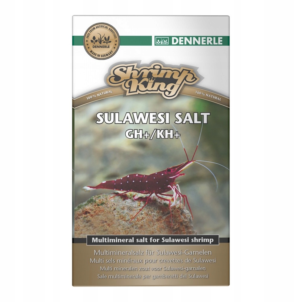Levně Mineralizátor Vody Pro Krevety Sulawesi Salt 200 G Shrimp King Media
