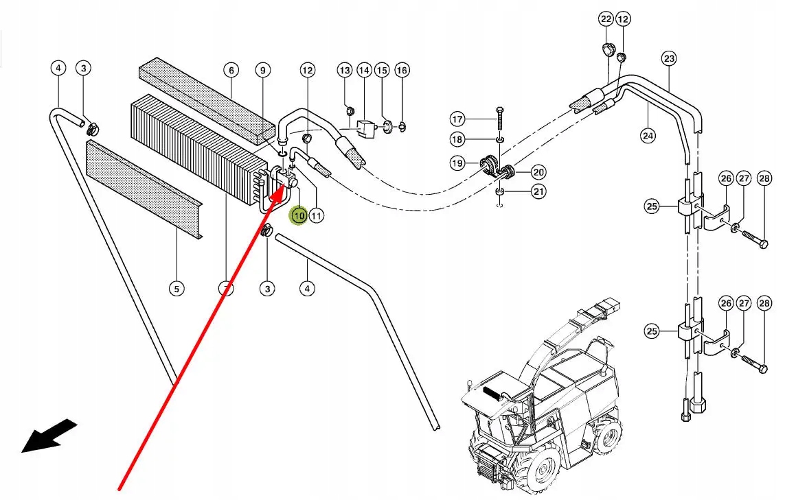 KL050023 Zawór rozprężny klimatyzacji Marka maszyny Inna