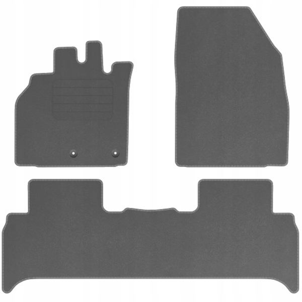 

Renault Scenic 03-09 Dywaniki welur Comfort Szare