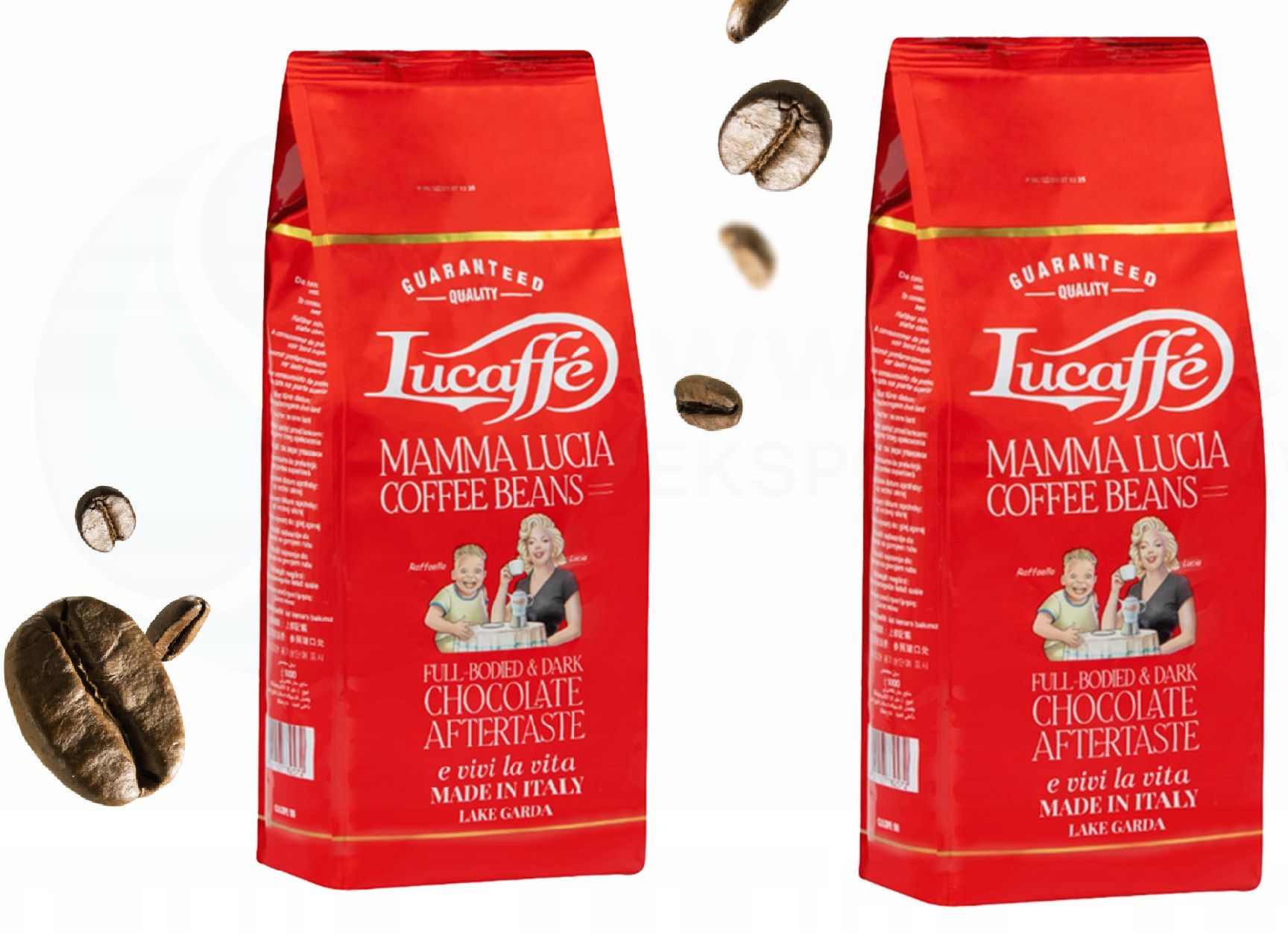 Kawa Ziarnista Lucaffe Mamma Lucia 2 kg włoski smak espresso