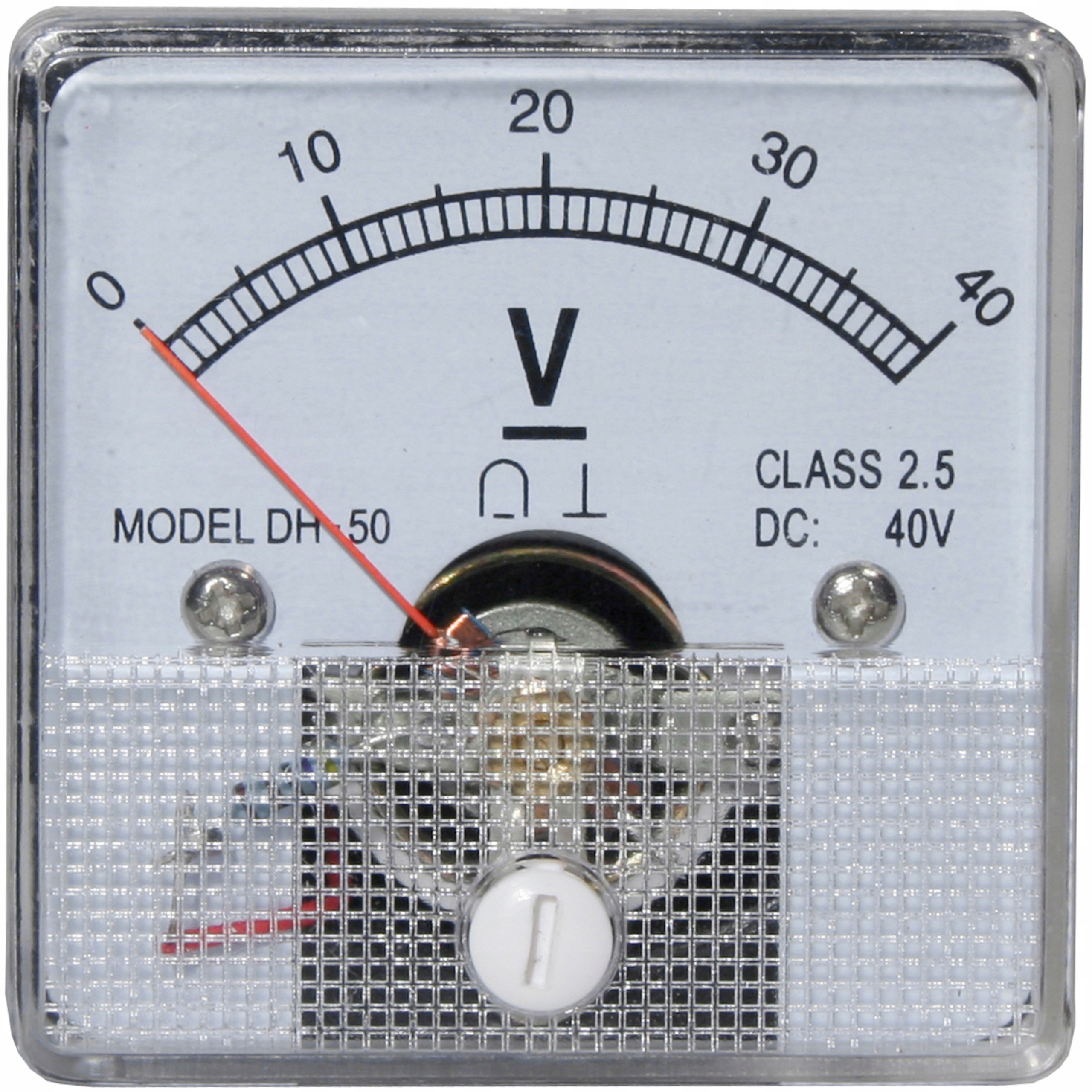 

Miernik analogowy woltomierz 40V kwadratowy
