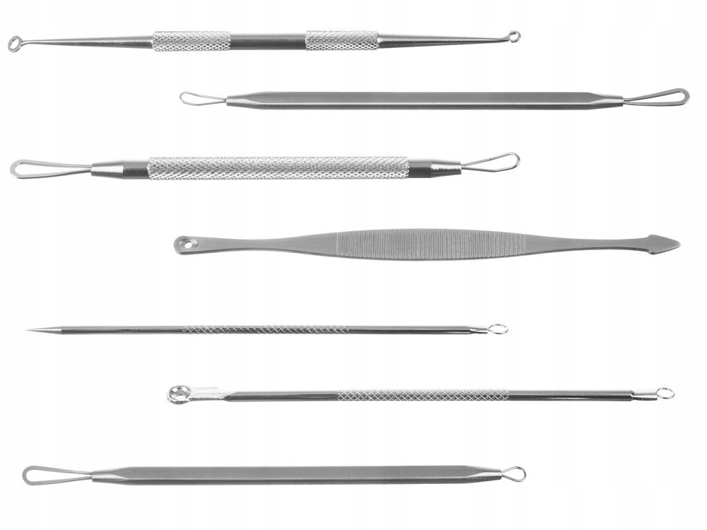 ZESTAW ŁYŻECZKI DO USUWANIA WĄGRÓW ZASKÓRNIKÓW x 7 Kod producenta 01751