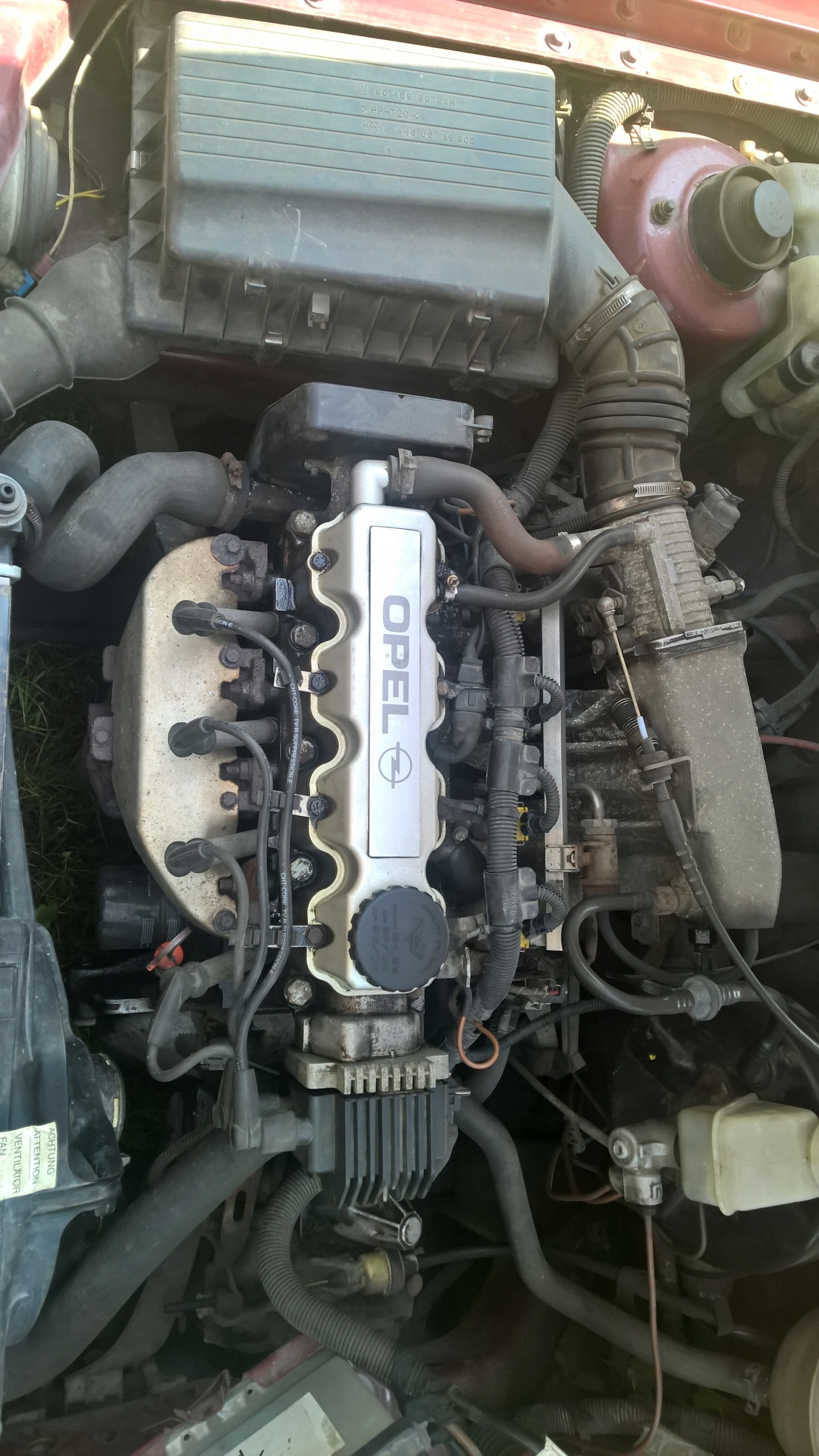Двигатель opel astra f 1, 4 8v