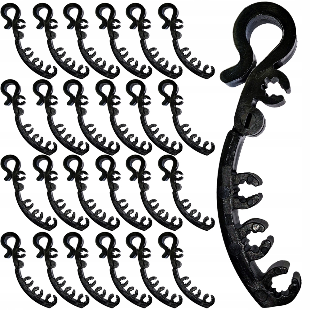 Žlabový Držák pro upevnění klipu na topné kabely x25