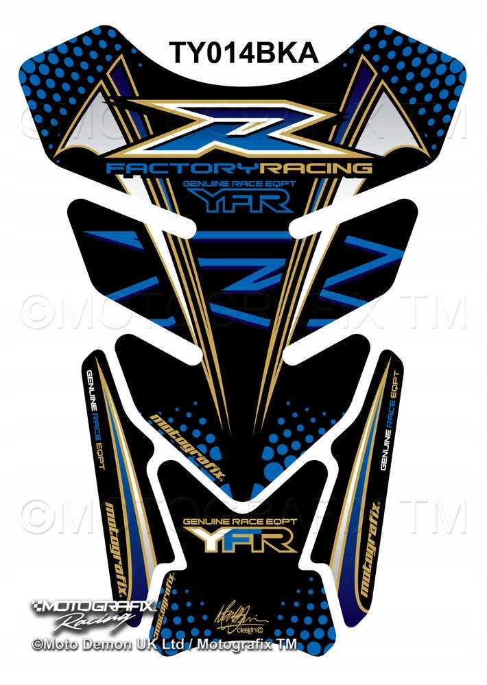 TANKPAD MOTOGRAFIX Yamaha YZF R1 / R6