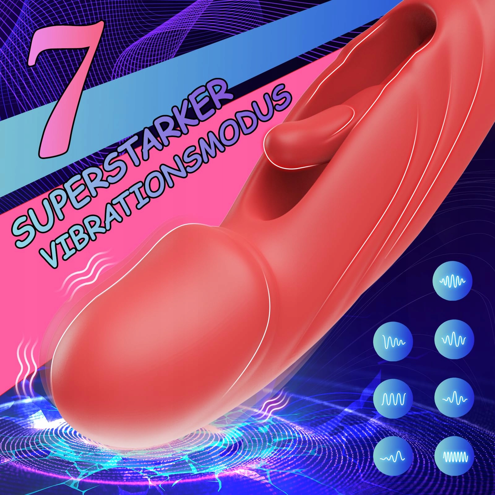 DILDO VIBRATOR Zestaw Wibratorów Dla Kobiet G Punkt Klitoris Stymulator — miniatura 4