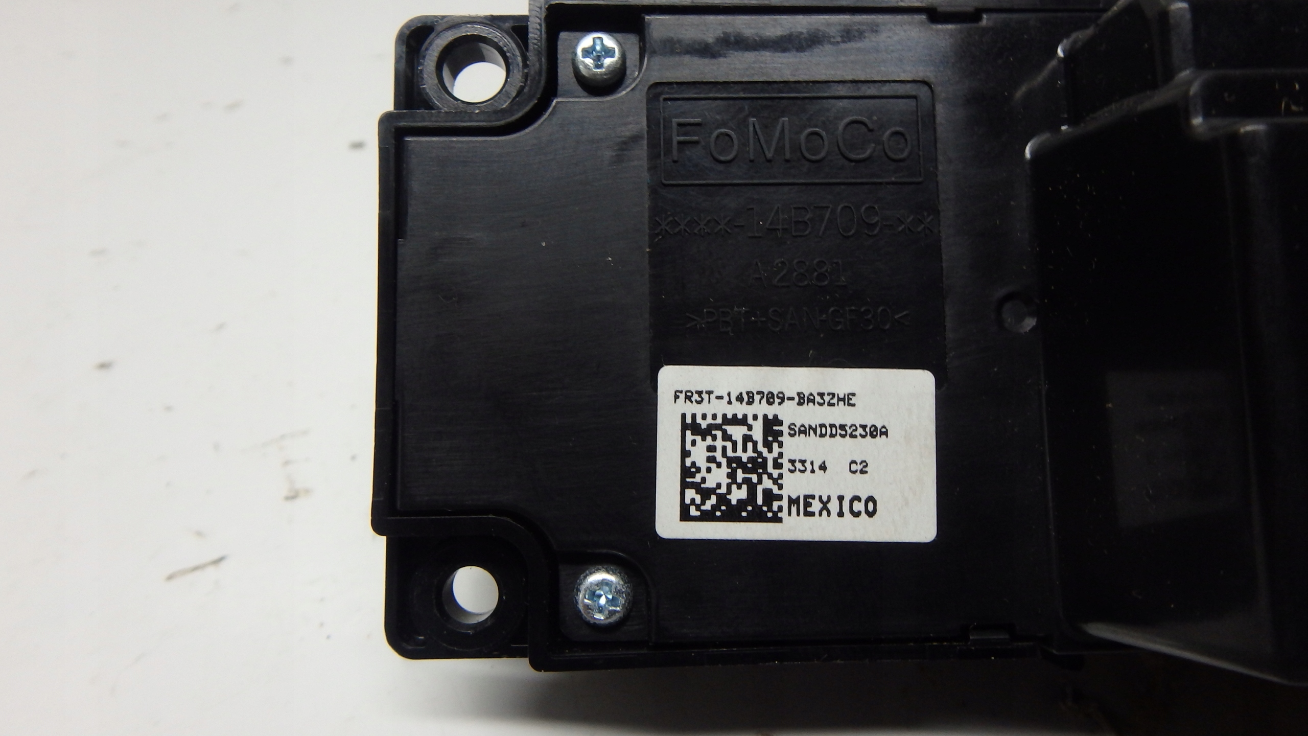 FORD MUSTANG VI 15 STEROWANIE FOTELA KIEROWCY Car type Passenger cars