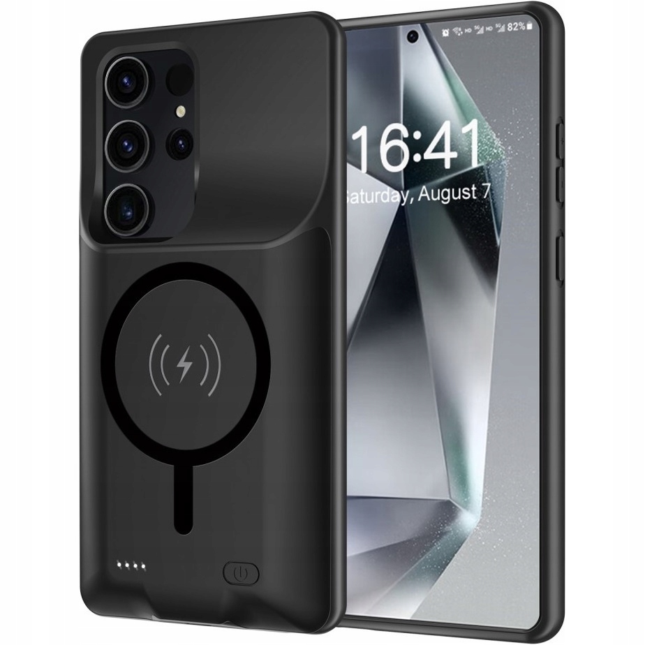 Etui Z Baterią 10000mAh Do Samsung Galaxy S25 Ultra Powerbank Do Magsafe