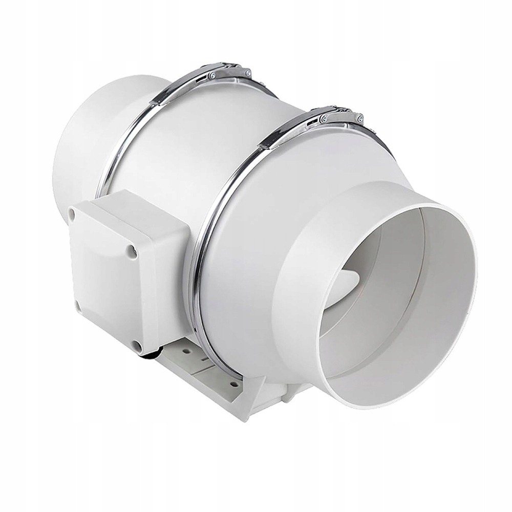 Výkonný odtahový ventilátor 100 mm, tichý, 45 W pro domácnost i dílnu