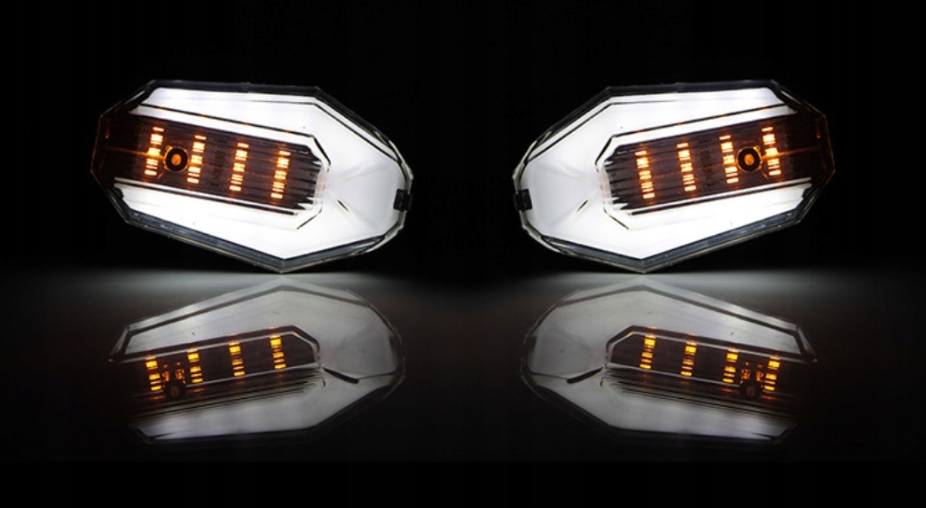Kierunkowskazy led ze światłem białym przednie 2 szt EAN (GTIN) 5904610707616