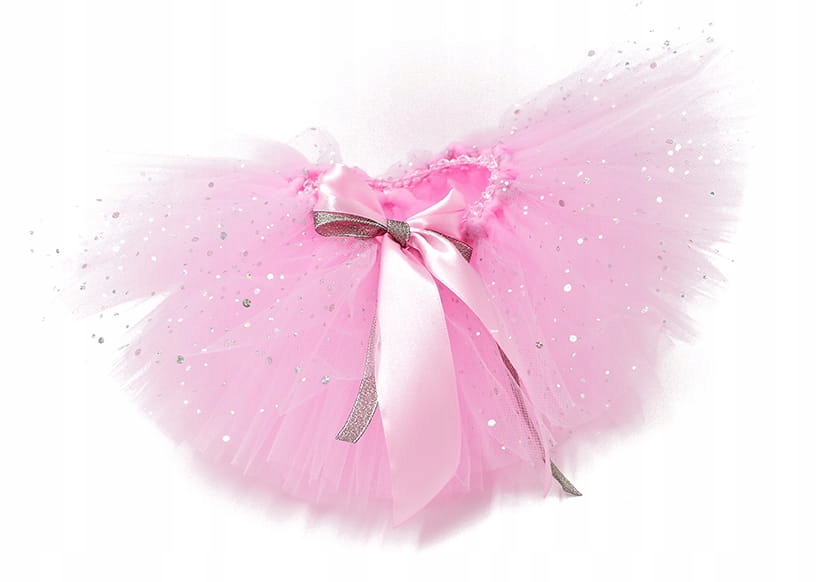 SPÓDNICZKA TIULOWA TUTU urodziny roczek dł 20cm Marka Black Parrot