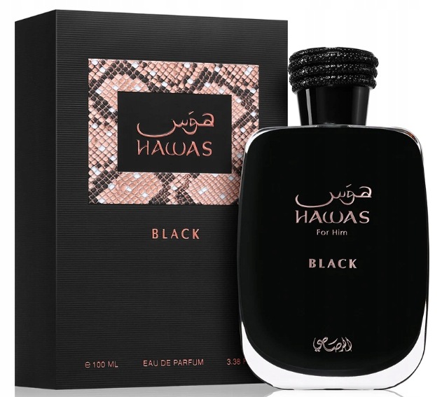 Rasasi Hawas Black Edp M 100 ml fólie