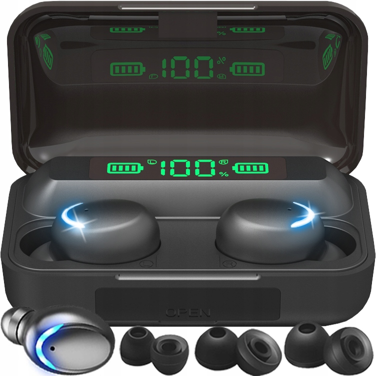 

Słuchawki Bezprzewodowe Bluetooth 5.1 Powerbank