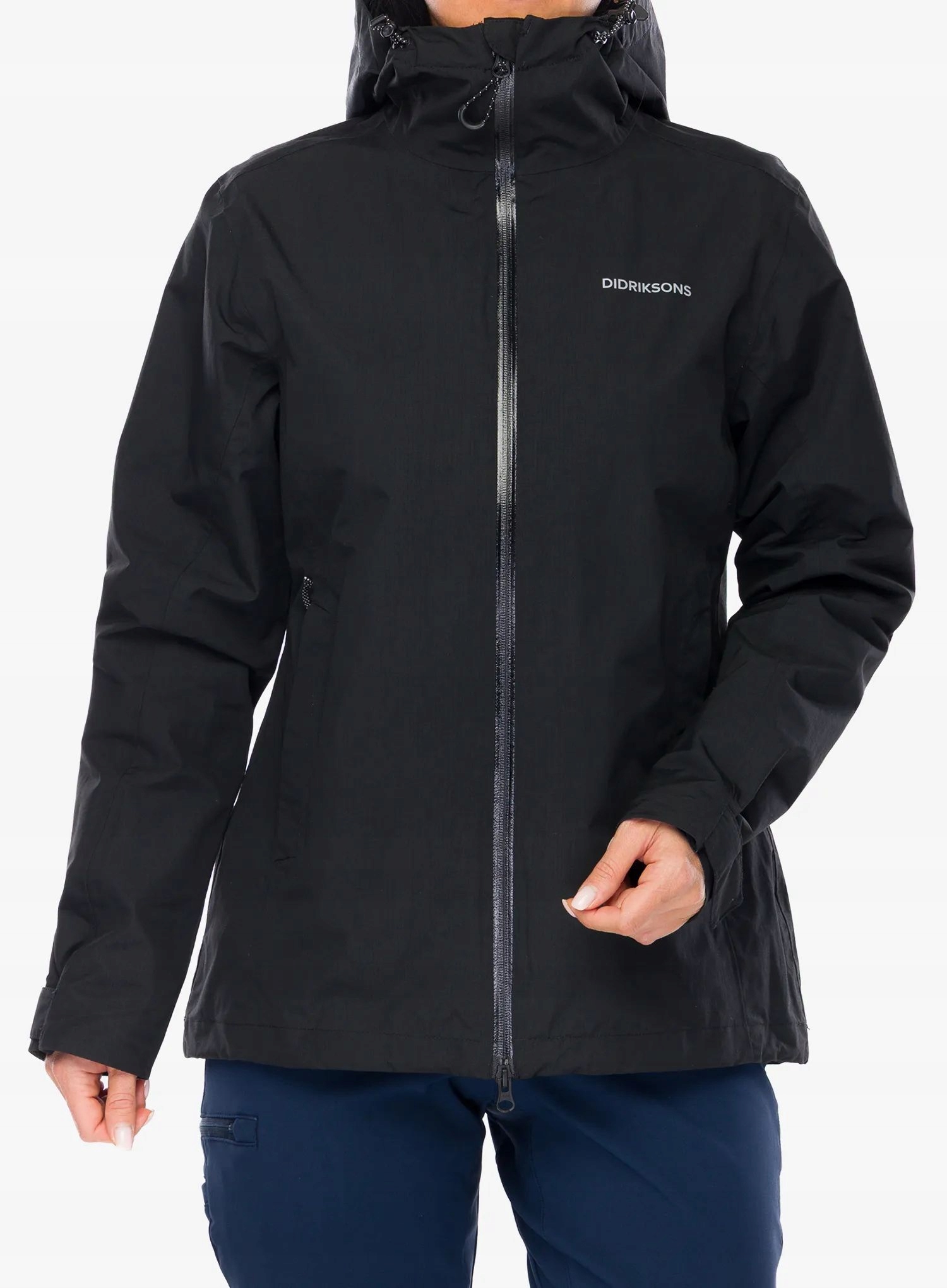 Dámská nepromokavá bunda Didriksons Trinya Jacket černá 38 (M)